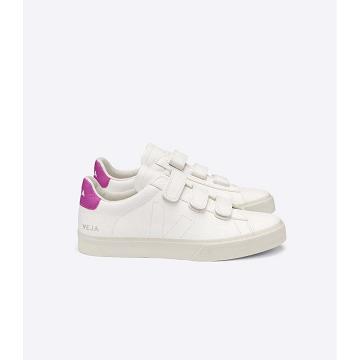 Veja RECIFE CHROMEFREE Joggesko Dame White/Purple | NO 624DFM